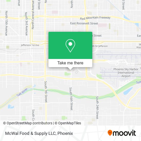 McWal Food & Supply LLC map