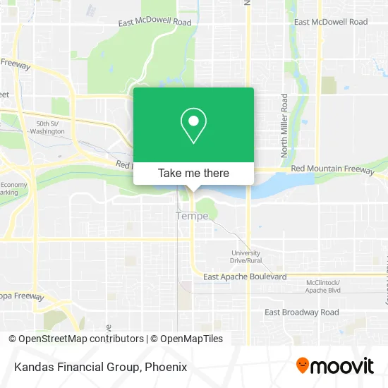 Kandas Financial Group map