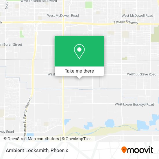 Ambient Locksmith map