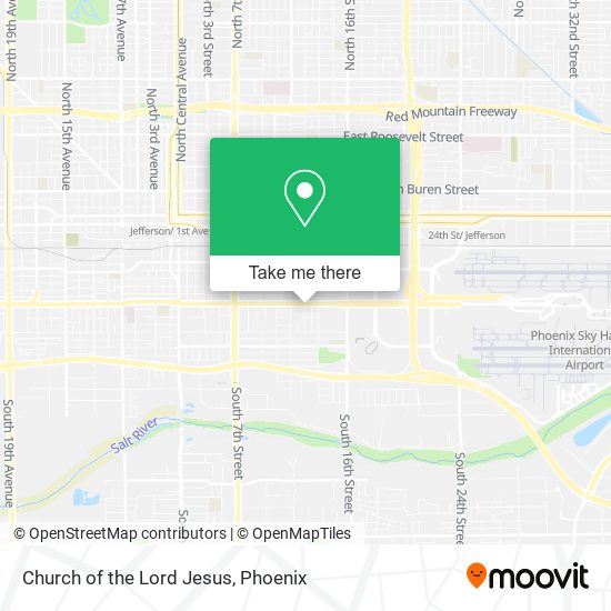 Church of the Lord Jesus map