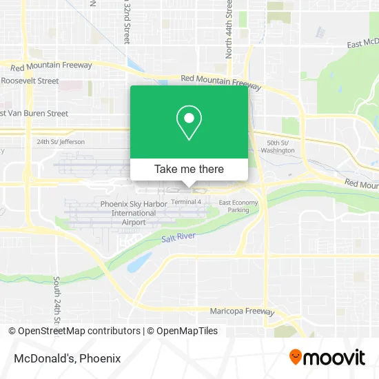 McDonald's map