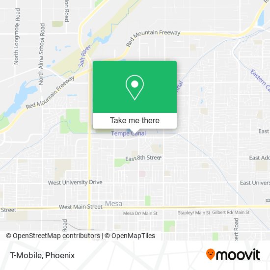 T-Mobile map