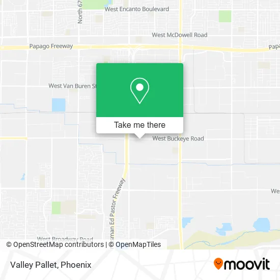 Valley Pallet map