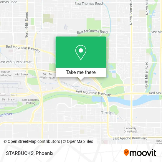 STARBUCKS map