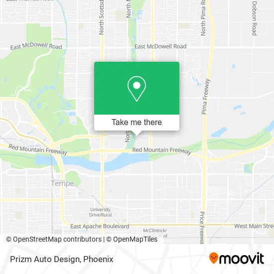 Prizm Auto Design map