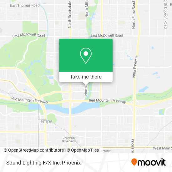 Sound Lighting F/X Inc map