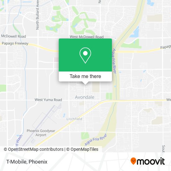 T-Mobile map