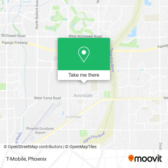 T-Mobile map