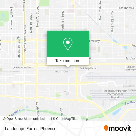 Landscape Forms map