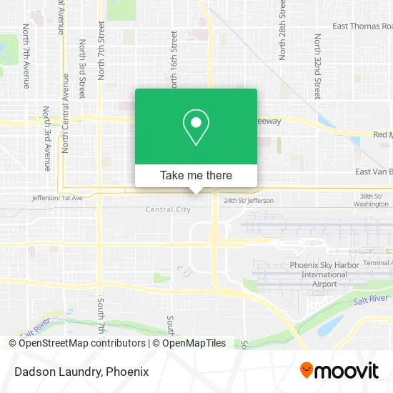 Dadson Laundry map
