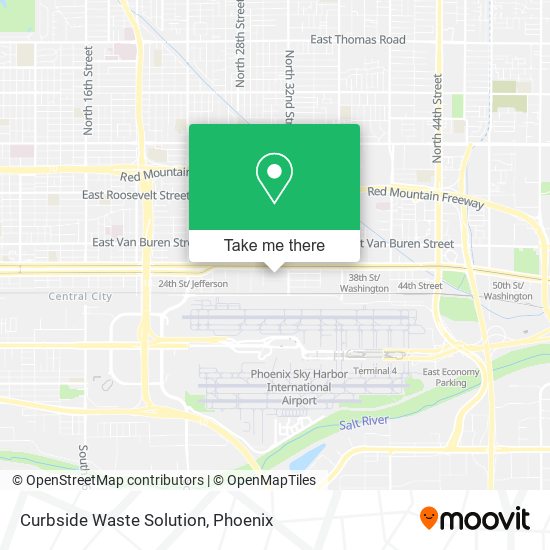 Curbside Waste Solution map