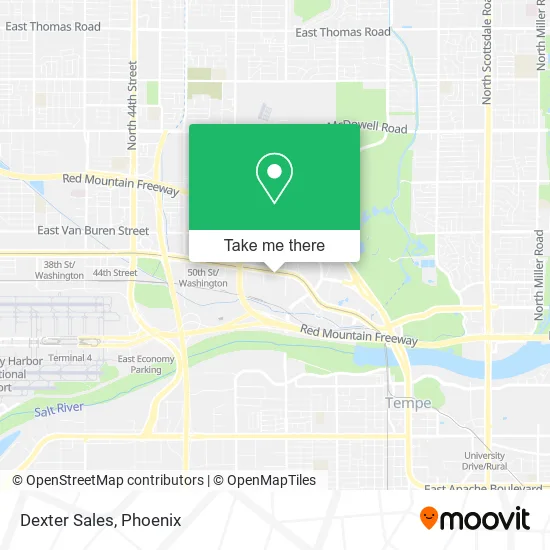 Mapa de Dexter Sales