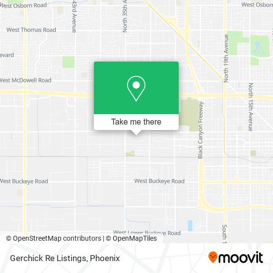 Gerchick Re Listings map