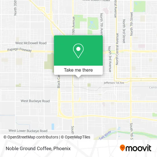 Mapa de Noble Ground Coffee