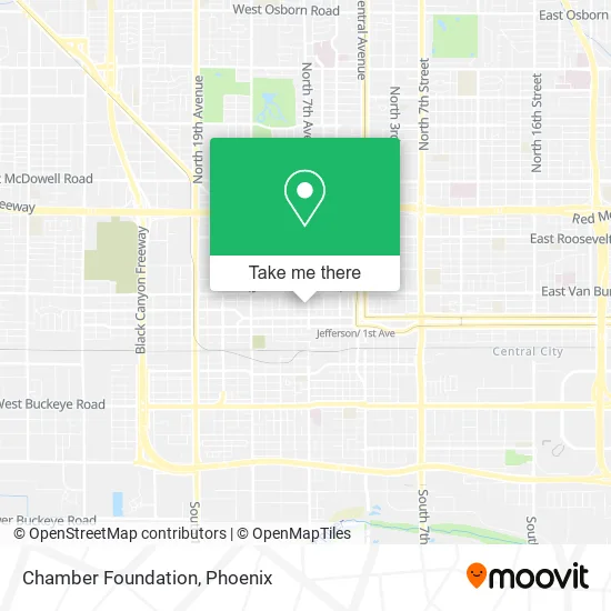 Chamber Foundation map