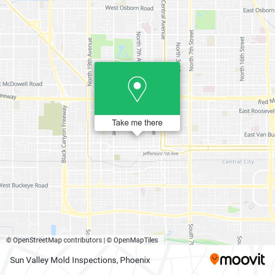 Sun Valley Mold Inspections map