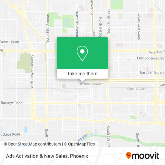 Adt-Activation & New Sales map