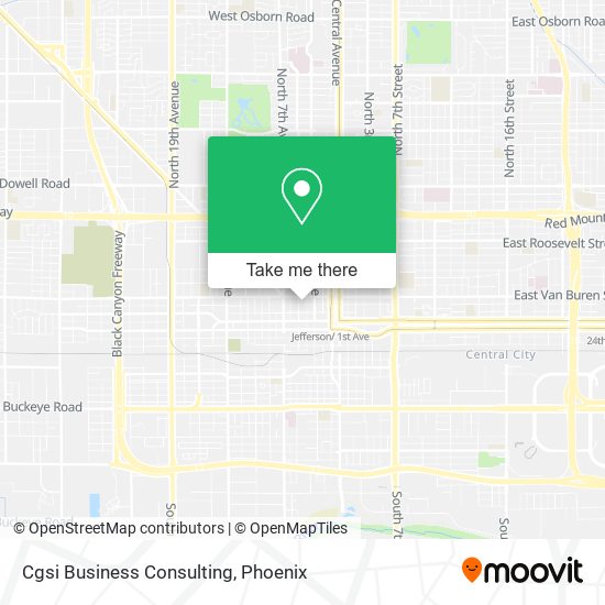 Cgsi Business Consulting map