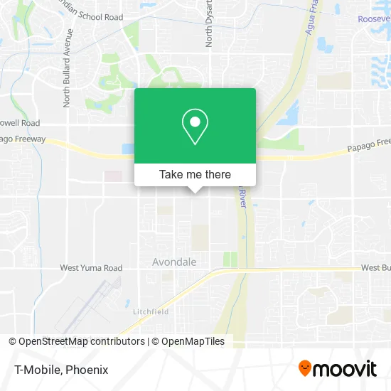 T-Mobile map
