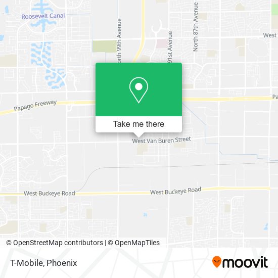 T-Mobile map