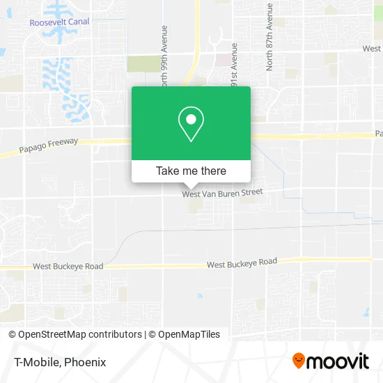 T-Mobile map