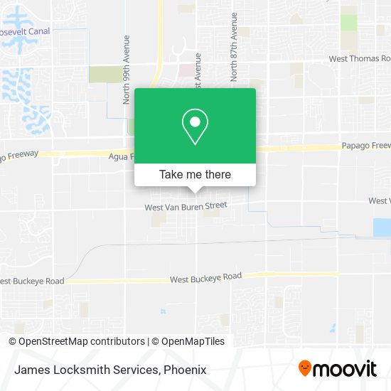 James Locksmith Services map