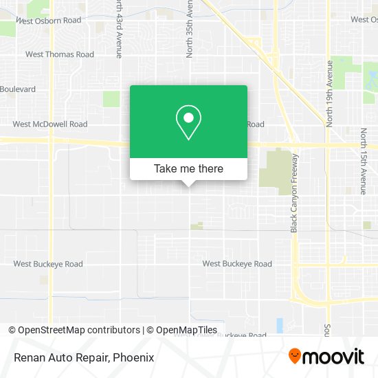 Renan Auto Repair map