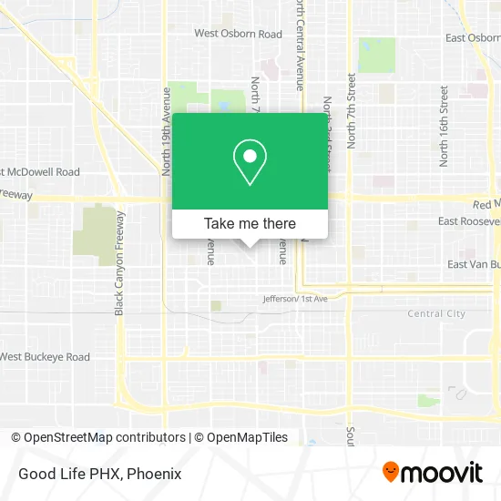 Good Life PHX map