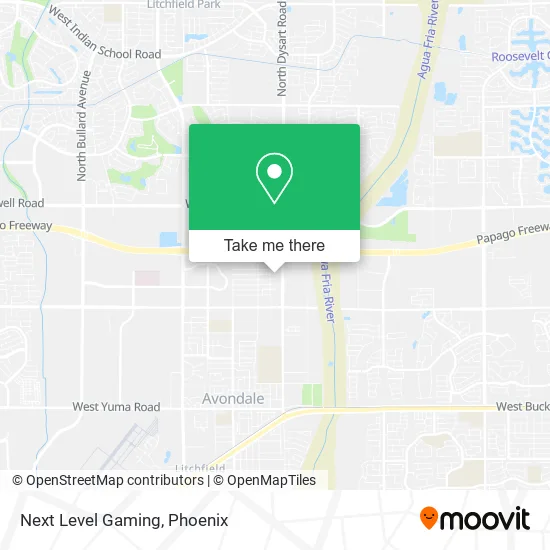 Next Level Gaming map