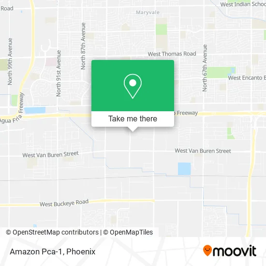 Amazon Pca-1 map