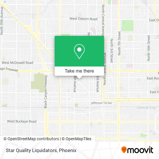 Star Quality Liquidators map