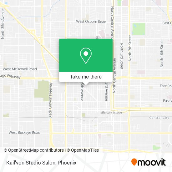 Mapa de Kail'von Studio Salon