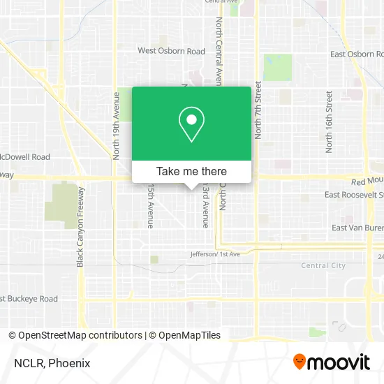 NCLR map