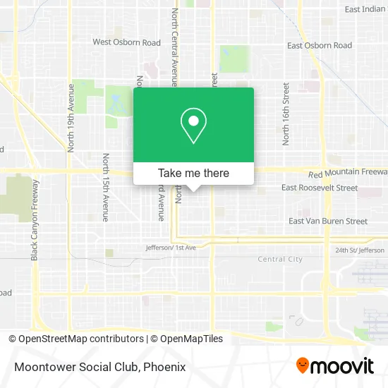 Mapa de Moontower Social Club