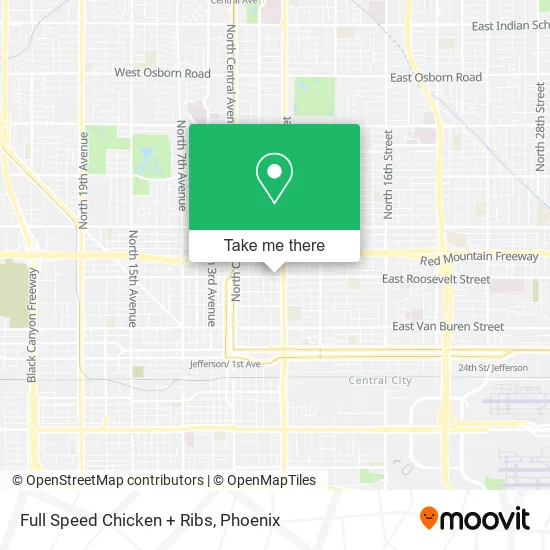 Mapa de Full Speed Chicken + Ribs