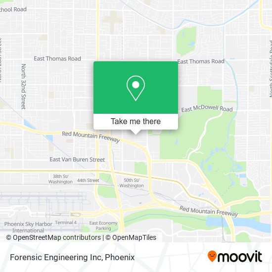 Forensic Engineering Inc map