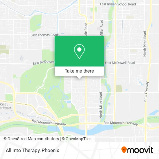 All Into Therapy map