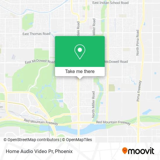 Home Audio Video Pr map