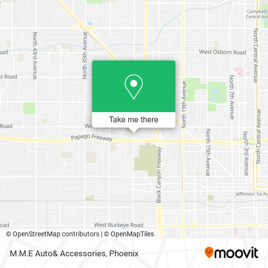 M.M.E Auto& Accessories map