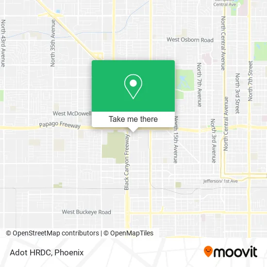 Adot HRDC map