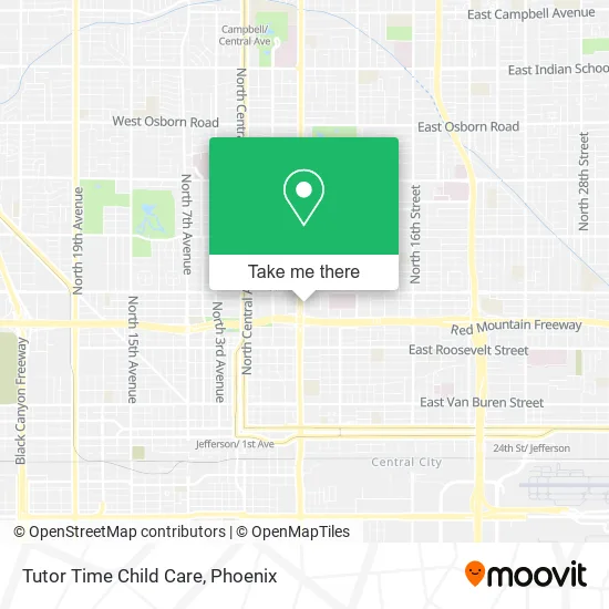 Tutor Time Child Care map