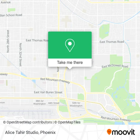 Alice Tahir Studio map