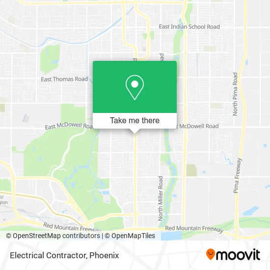 Electrical Contractor map