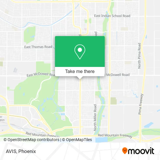 AVIS map