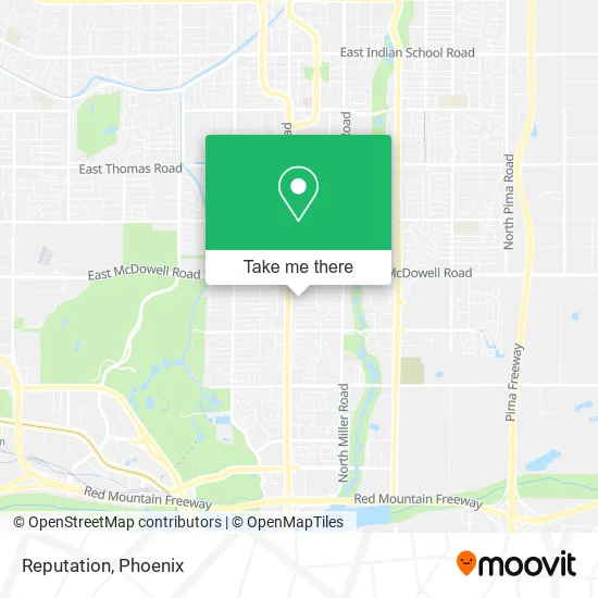 Reputation map
