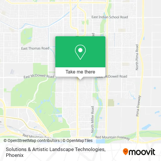 Solutions & Artistic Landscape Technologies map