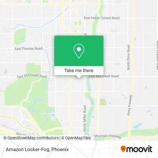 Amazon Locker-Fog map