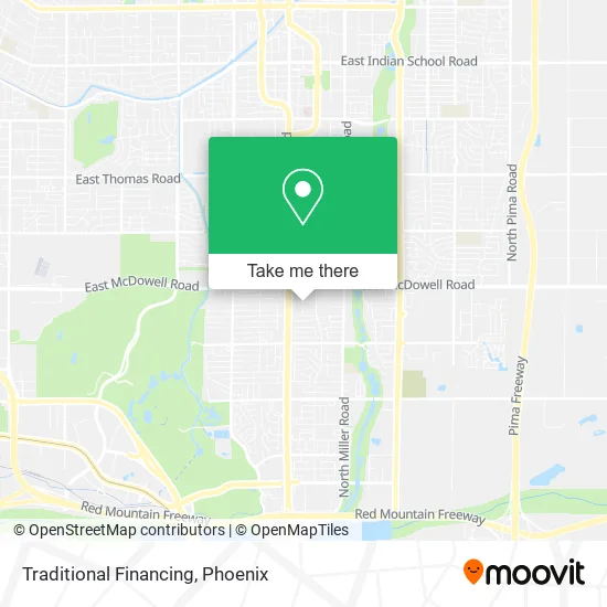 Traditional Financing map