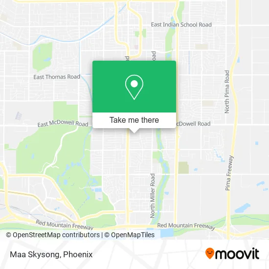 Maa Skysong map