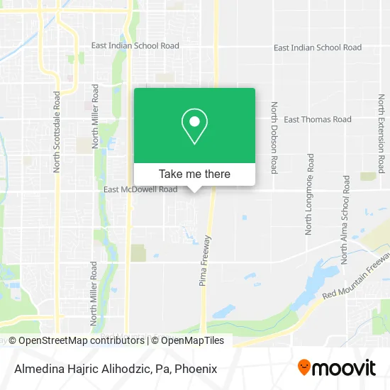 Almedina Hajric Alihodzic, Pa map